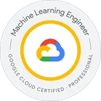 Google Cloud Professional Machine Learning Engineer badge